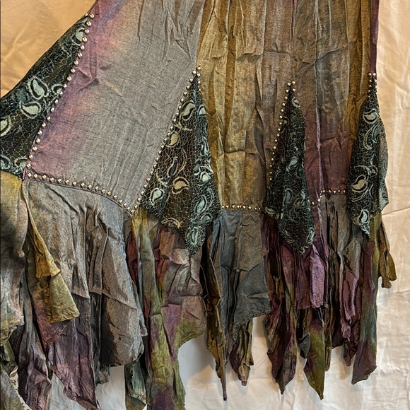 Bohemian Multicolor Skirt - Picture 4 of 5